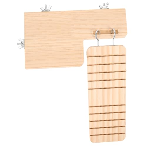 FUTUREORYY 1 Satz Kleintier wasserdichte Holzleiter für Hamster Krabbelspielzeug Bewegung und Koordination Geeignet für Käfige und Tierheime FUTUREORYY 1 Satz Kleintier wasserdichte Holzleiter für Hamster Krabbelspielzeug Bewegung und Koordination Geeignet für Käfige und Tierheime von FUTUREORYY