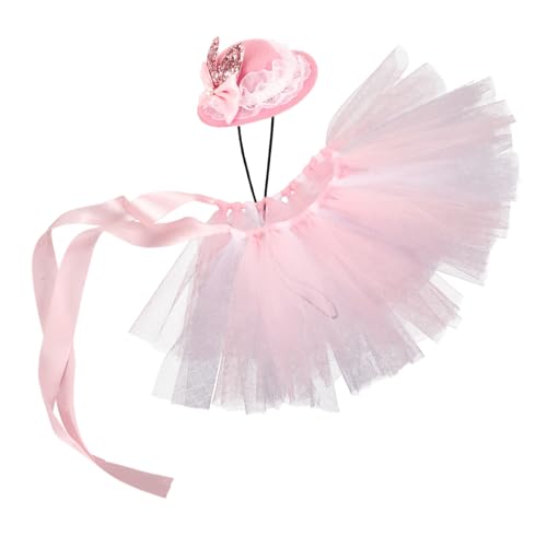 FUTUREORYY 1 Satz Kopfschmuck Für Haustier Hüte Hund Bucket Hat Urlaub Figur Hase Party Hunde-Tutu-Kleid Und Mütze Welpengeburtstagsmütze Hundegeburtstagsmütze Hundehut Motorhaube Stoff Rosa von FUTUREORYY