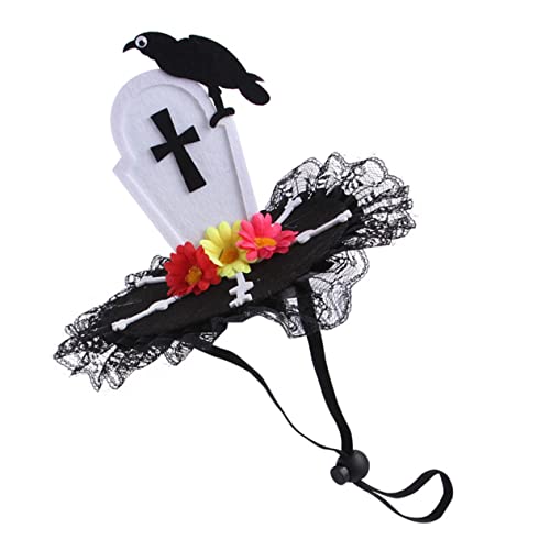 FUTUREORYY 1 Stück Halloween Haustierhut Partyhüte Festival Haustierhut Für Katzen Halloween Hundehut Haustierhut Löwenhunde Halloween Haustierbekleidung Hunde Cosplay Hut von FUTUREORYY