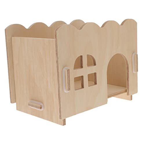 FUTUREORYY 1 Stück Hamster-ausweich Häuser Klein Haustiere Hamsterhaus Versteck Bausatz Spielhaus Hamster Unterschlupf Haustier-mäuse-hütte Heimtierbedarf Holzhütte Weiß Hölzern FUTUREORYY 1 Stück Hamster-ausweich Häuser Klein Haustiere Hamsterhaus Versteck Bausatz Spielhaus Hamster Unterschlupf Haustier-mäuse-hütte Heimtierbedarf Holzhütte Weiß Hölzern von FUTUREORYY