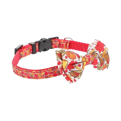 FUTUREORYY 1 Stück Katzenhalsband Katzenhalsbänder Hochzeit Katzenkragen Mit Großem Bogen Für Katzenfliege Haustier Katzenkragen Mit Glocken Selbst Schild Orange Polyester FUTUREORYY 1 Stück Katzenhalsband Katzenhalsbänder Hochzeit Katzenkragen Mit Großem Bogen Für Katzenfliege Haustier Katzenkragen Mit Glocken Selbst Schild Orange Polyester von FUTUREORYY