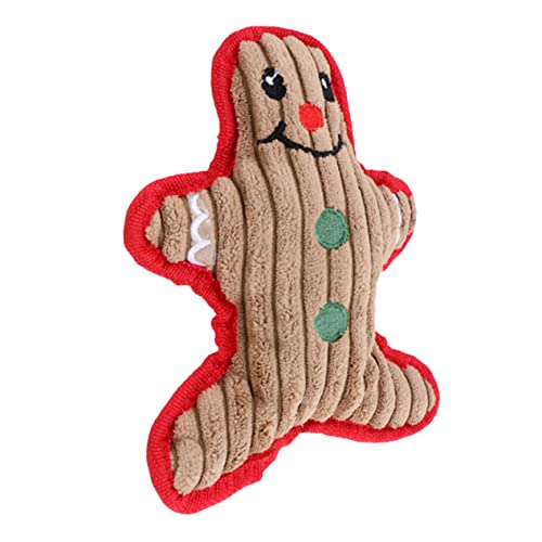 FUTUREORYY 1 Stück Weihnachtliches Plüsch Quietschspielzeug für Kauspielzeug im Niedlichen Schneemann Design für Interaktive Beschäftigung und Zahnpflege für Haustiere FUTUREORYY 1 Stück Weihnachtliches Plüsch Quietschspielzeug für Kauspielzeug im Niedlichen Schneemann Design für Interaktive Beschäftigung und Zahnpflege für Haustiere von FUTUREORYY
