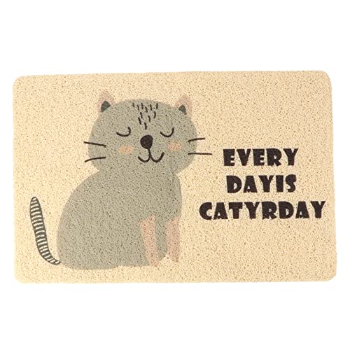 FUTUREORYY 1 Stück rutschfeste Katzenstreumatte Pet Cushion aus Atmungsaktive Sitzauflage für Katzen für Futter und Katzenklo Bereiche Pflegeleicht und Langlebig FUTUREORYY 1 Stück rutschfeste Katzenstreumatte Pet Cushion aus Atmungsaktive Sitzauflage für Katzen für Futter und Katzenklo Bereiche Pflegeleicht und Langlebig von FUTUREORYY