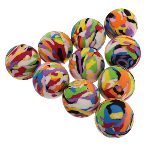 FUTUREORYY 10 Stück Farbige Weiche Schaumstoffkugeln Ball Haustier Katzenspielzeug Katzen Jagen Eva Tarnung FUTUREORYY 10 Stück Farbige Weiche Schaumstoffkugeln Ball Haustier Katzenspielzeug Katzen Jagen Eva Tarnung von FUTUREORYY