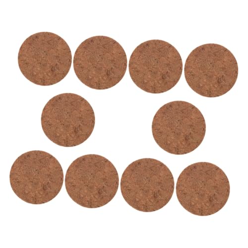 FUTUREORYY 10 Stück Taubennestmatte Bett Für Vögel Nistunterlagen Für Vögel Hühnernestmatte Schlafunterlage Für Papageien Nistpolster Hühner-nistunterlagen Hühnerstallkissen Kokos Coffee von FUTUREORYY