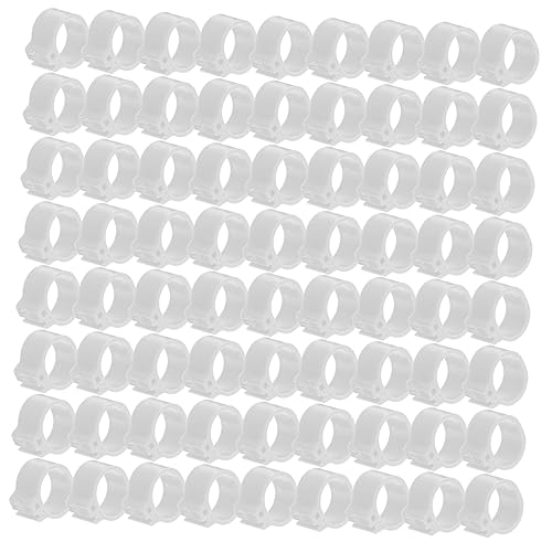 FUTUREORYY 100stücke Tauben Beinringe Taubenfußringe Taubenidentifikationsringe Taubenöffnungsring Taubenringbänder Für Verschiedene Vogelarten von FUTUREORYY