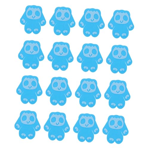 FUTUREORYY 16 Stück Teiliges rutschfeste Hundepfoten-Pads Atmungsaktive Dünne Klebepads für Hunde Unsichtbare Trittsicherheit Hartböden Schützt Pfoten bei Spaziergängen und von FUTUREORYY