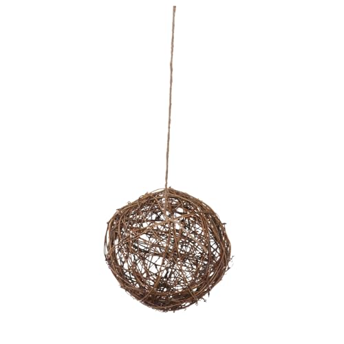 FUTUREORYY 1Stück Hängendes Material Für Wildvögel Rattan Ball Nistmaterial DIY Vogelhaus Zubehör Für Garten Für Vogelnistplätze Und Anlocken FUTUREORYY 1Stück Hängendes Material Für Wildvögel Rattan Ball Nistmaterial DIY Vogelhaus Zubehör Für Garten Für Vogelnistplätze Und Anlocken von FUTUREORYY