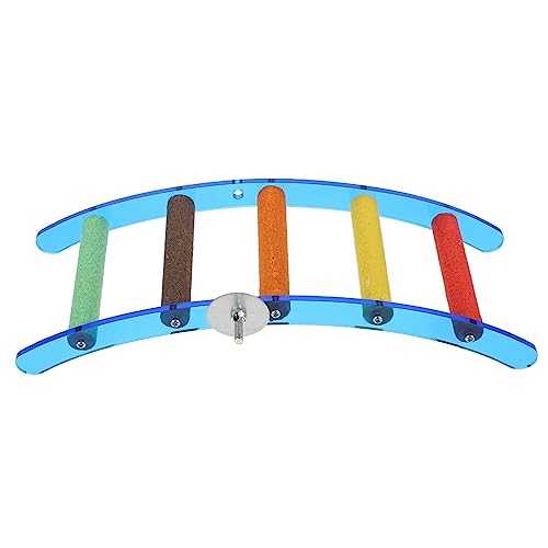 FUTUREORYY 1Stück Kreative Vogel Kletterleiter aus Papagei Stand Rack Langlebig und Sicher für Haustier Papageien Installieren Unterhaltsames Design von FUTUREORYY