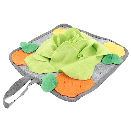 FUTUREORYY 1Stück Rabbit Foraging Mat für Interaktive Schnüffelmatte aus Polar Fleece für Meerschweinchen Stress Maschinenwaschbar mit Hängender von FUTUREORYY