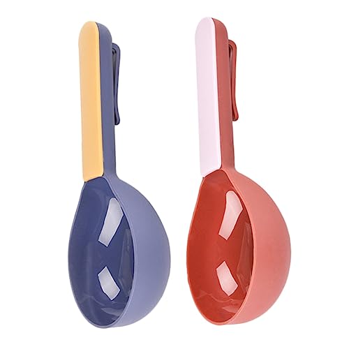 FUTUREORYY 2 Stück Futterlöffel für Haustiere Ergonomische Schaufeln für Katzen und Hundefutter Praktische Futterportionierung mit Clip Design zu Reinigen Handhaben FUTUREORYY 2 Stück Futterlöffel für Haustiere Ergonomische Schaufeln für Katzen und Hundefutter Praktische Futterportionierung mit Clip Design zu Reinigen Handhaben von FUTUREORYY