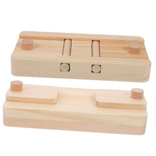 FUTUREORYY 2 Stück Futtersuchspielzeug Aus Holz Eichhörnchen Haustiere Hamster Zappeln Kaninchen Häschen Spiel Meerschweinchen Für Den Käfig Kleines Hamster Ratten Welpen FUTUREORYY 2 Stück Futtersuchspielzeug Aus Holz Eichhörnchen Haustiere Hamster Zappeln Kaninchen Häschen Spiel Meerschweinchen Für Den Käfig Kleines Hamster Ratten Welpen von FUTUREORYY