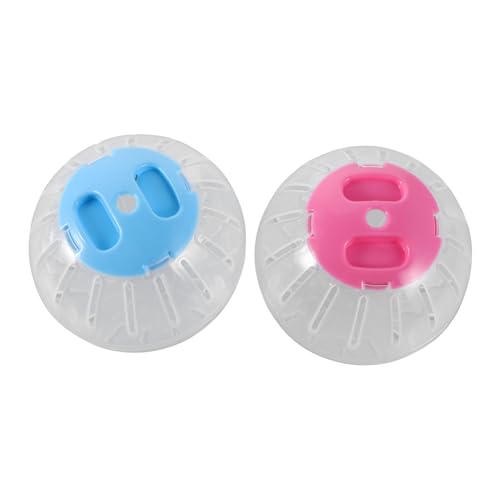 FUTUREORYY 2 Stück Hamster Laufkugel aus Robustem Transparentem Kunststoff Geräuscharmes Kleintier Laufrad Pflegeleichtes Hamsterzubehör für Tägliche Fitness und Bewegung Kleiner Haustiere FUTUREORYY 2 Stück Hamster Laufkugel aus Robustem Transparentem Kunststoff Geräuscharmes Kleintier Laufrad Pflegeleichtes Hamsterzubehör für Tägliche Fitness und Bewegung Kleiner Haustiere von FUTUREORYY
