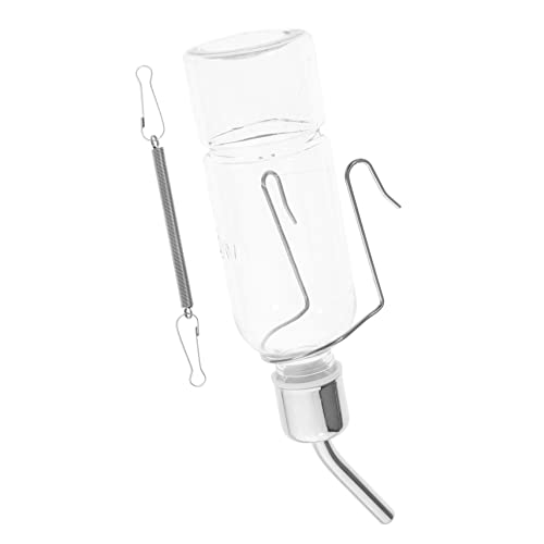 FUTUREORYY 2 Stück Haustier Trinkflasche aus für Hamster Hängender Wasserspender für Kleintiere für Meerschweinchen und Kaninchen Geruchlos und Auslaufsicher von FUTUREORYY