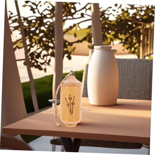 FUTUREORYY 2 Stück Holz Hummingbird House Natürlicher Nistkasten für Garten Balkon und Baumstamm Garten Dekoration Frühling Vogelhaus zum Aufhängen von FUTUREORYY