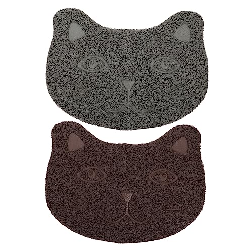 FUTUREORYY 2 Stück Katzenstreu Matte Unterlage Nonslip Matte Haustier Katzenzubehör Pads Drinnen Für Müllmatte Matten Katzenteppich Wurf Katzenstreu Groß rutschfeste Haustiermatte PVC FUTUREORYY 2 Stück Katzenstreu Matte Unterlage Nonslip Matte Haustier Katzenzubehör Pads Drinnen Für Müllmatte Matten Katzenteppich Wurf Katzenstreu Groß rutschfeste Haustiermatte PVC von FUTUREORYY