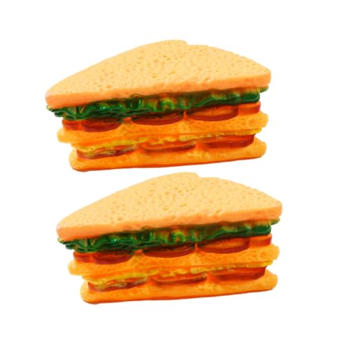 FUTUREORYY 2 Stück Quietschfunktion Sandwichform Interaktive Kauspielzeuge für Zahnpflege und Beschäftigung aus Sicheren Materialien für Längeren Spielspaß FUTUREORYY 2 Stück Quietschfunktion Sandwichform Interaktive Kauspielzeuge für Zahnpflege und Beschäftigung aus Sicheren Materialien für Längeren Spielspaß von FUTUREORYY