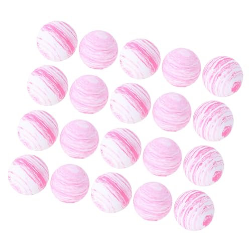 FUTUREORYY 20 Stück Eva Bouncy Ball Katzenspielzeug Interaktive Spielerische Kugeln für Katzen und Welpen für Drinnen und Draußen von FUTUREORYY
