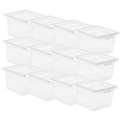 FUTUREORYY 20 Stück Teiliges Transparentes Reptilien Aufzuchtbox mit Belüftungslöchern Atmungsaktive Futter und Brutbox für Schlangen Vogelspinnen Geckos Eidechsen und Kleintiere Stapelbar FUTUREORYY 20 Stück Teiliges Transparentes Reptilien Aufzuchtbox mit Belüftungslöchern Atmungsaktive Futter und Brutbox für Schlangen Vogelspinnen Geckos Eidechsen und Kleintiere Stapelbar von FUTUREORYY