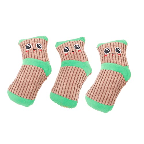 FUTUREORYY 3 Stück Cartoon Sock für Kleine Quietschendes Kauspielzeug zur Zahnreinigung und Selbstbeschäftigung Interaktive Spiele und Training FUTUREORYY 3 Stück Cartoon Sock für Kleine Quietschendes Kauspielzeug zur Zahnreinigung und Selbstbeschäftigung Interaktive Spiele und Training von FUTUREORYY