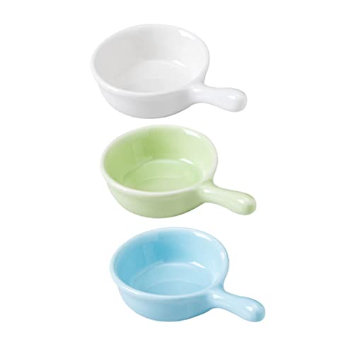 FUTUREORYY 3 Stück Keramische Futter Schalen für Kleintiere mit Griff Praktische Futternäpfe für Hamster und Meerschweinchen Füttern von Nahrung und Wasser Farblich Zufällig Zufällige Farbe FUTUREORYY 3 Stück Keramische Futter Schalen für Kleintiere mit Griff Praktische Futternäpfe für Hamster und Meerschweinchen Füttern von Nahrung und Wasser Farblich Zufällig Zufällige Farbe von FUTUREORYY