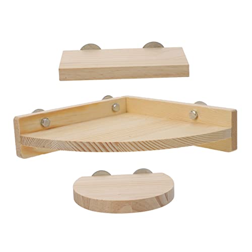 FUTUREORYY 3 Stück Papageien Standplattform aus Holz Vogel für Käfig Zubehör für Wellensittiche und Kleine für Beschäftigung FUTUREORYY 3 Stück Papageien Standplattform aus Holz Vogel für Käfig Zubehör für Wellensittiche und Kleine für Beschäftigung von FUTUREORYY