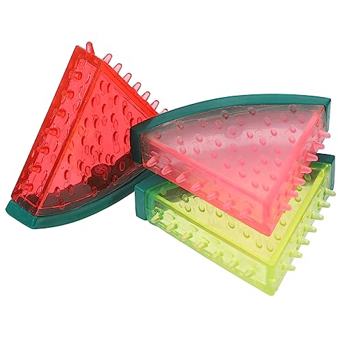 FUTUREORYY 3 Stück Teiliges Interaktives Wassermelonen für Kauspielzeug aus TPR für Welpen und Kühlend für Zahnpflege FUTUREORYY 3 Stück Teiliges Interaktives Wassermelonen für Kauspielzeug aus TPR für Welpen und Kühlend für Zahnpflege von FUTUREORYY
