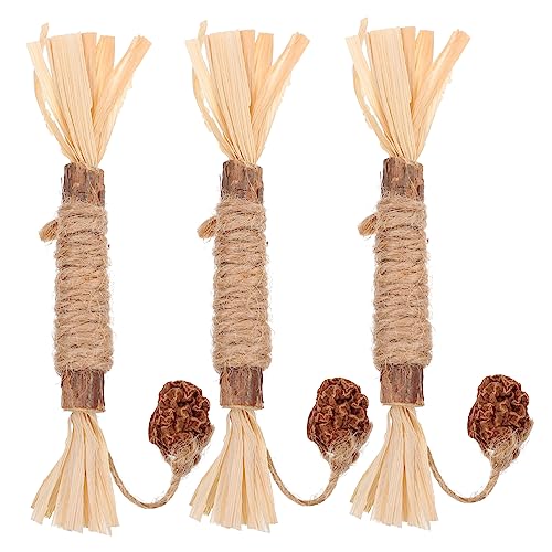 FUTUREORYY 3 Stück Teiliges Katzenminze Sticks Silberwein für Katzen Zahnpflege und Kiefermassage für Kätzchen und Erwachsene Katzen Fördert Spielverhalten und Stress FUTUREORYY 3 Stück Teiliges Katzenminze Sticks Silberwein für Katzen Zahnpflege und Kiefermassage für Kätzchen und Erwachsene Katzen Fördert Spielverhalten und Stress von FUTUREORYY
