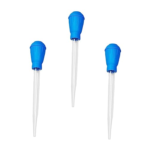 FUTUREORYY 3 Stück Tropfenwasserwechsler Reinigungswerkzeuge Für Aquarien Aquarium Abfallentferner Für Aquarien Fisch Skimmer Für Aquarien Reiniger Aquarientropfer Tank Plastik Blau von FUTUREORYY
