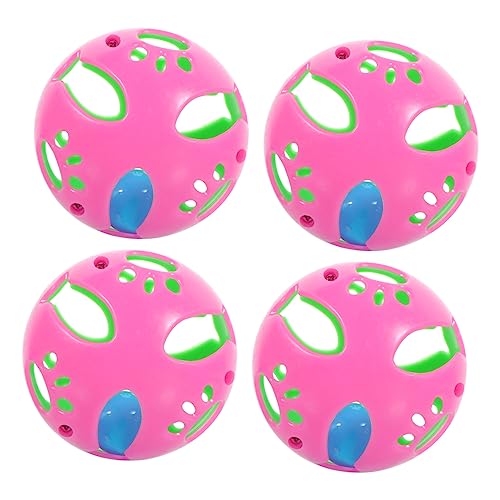 FUTUREORYY 4 Stück Glocke Ball Katzenspiel Rollen Interactive cat Toy Katzen beschäftigungsspielzeug Haustiere Haustier klingende Bälle Glockenkugeln aus Kunststoff Plastik FUTUREORYY 4 Stück Glocke Ball Katzenspiel Rollen Interactive cat Toy Katzen beschäftigungsspielzeug Haustiere Haustier klingende Bälle Glockenkugeln aus Kunststoff Plastik von FUTUREORYY