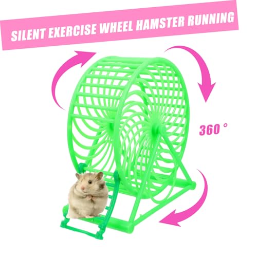 FUTUREORYY 4 Stück Hamster Laufrad Leise Kleintier Übungsräder Langlebig für Zwerghamster Rennmäuse mit Stabilem Gestell gegen Langeweile Geeignet für Kleine Haustiere FUTUREORYY 4 Stück Hamster Laufrad Leise Kleintier Übungsräder Langlebig für Zwerghamster Rennmäuse mit Stabilem Gestell gegen Langeweile Geeignet für Kleine Haustiere von FUTUREORYY