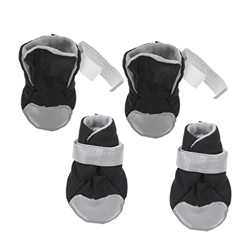FUTUREORYY 4 Stück Hundeschuhe Hunde Winterstiefel Hundesocken Pfotenschutz Hundepfotenschutz Hundestiefel Für Kaltes Wetter Atmungsaktive Haustierschuhe Outdoor Schuhe Outdoor FUTUREORYY 4 Stück Hundeschuhe Hunde Winterstiefel Hundesocken Pfotenschutz Hundepfotenschutz Hundestiefel Für Kaltes Wetter Atmungsaktive Haustierschuhe Outdoor Schuhe Outdoor von FUTUREORYY