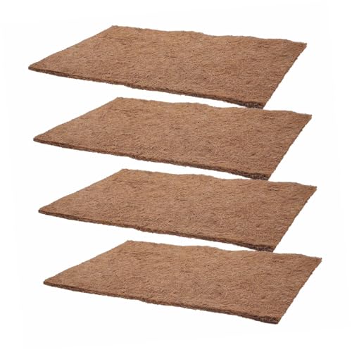 FUTUREORYY 4 Stück Kokosfasermatte Reptilienbecken Teppich Aus Natürlicher Kokosnussfaser Kokosnuss -reptilienmatte Bartagamen Bodenbelag Reptilienteppichmatte Terrarium Korbeinlagen Kaffee FUTUREORYY 4 Stück Kokosfasermatte Reptilienbecken Teppich Aus Natürlicher Kokosnussfaser Kokosnuss -reptilienmatte Bartagamen Bodenbelag Reptilienteppichmatte Terrarium Korbeinlagen Kaffee von FUTUREORYY