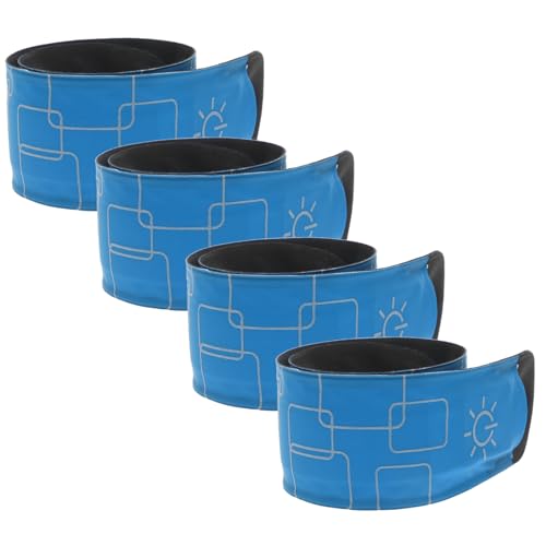 FUTUREORYY 4 Stück Led-Pferde-knöchelriemen Laufgürtel Leuchtende Schlagarmbänder Led-armbandlicht Leuchtendes Armband Lauflicht-Jogging Mit Reflektoren Lauflicht Für Läufer Himmelblau Stoff FUTUREORYY 4 Stück Led-Pferde-knöchelriemen Laufgürtel Leuchtende Schlagarmbänder Led-armbandlicht Leuchtendes Armband Lauflicht-Jogging Mit Reflektoren Lauflicht Für Läufer Himmelblau Stoff von FUTUREORYY