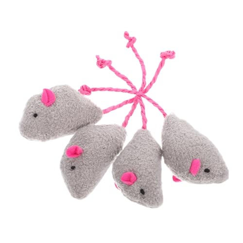 FUTUREORYY 4 Stück Simulierte Plüschmaus Katze fängt Katzenspielzeugmaus bewegt Sich Katzenspielzeug Katze Plüschmaus Plüschtier mit Katzensimulation Plüsch- -Ornament FUTUREORYY 4 Stück Simulierte Plüschmaus Katze fängt Katzenspielzeugmaus bewegt Sich Katzenspielzeug Katze Plüschmaus Plüschtier mit Katzensimulation Plüsch- -Ornament von FUTUREORYY