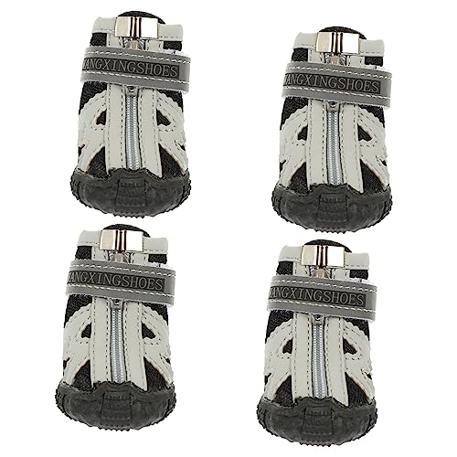 FUTUREORYY 4 Stück Teiliges Atmungsaktive Hundeschuhe für Kleine rutschfeste Outdoor Schuhe Bequeme und Langlebige Puppyschuhe für und Pfotenschutz FUTUREORYY 4 Stück Teiliges Atmungsaktive Hundeschuhe für Kleine rutschfeste Outdoor Schuhe Bequeme und Langlebige Puppyschuhe für und Pfotenschutz von FUTUREORYY