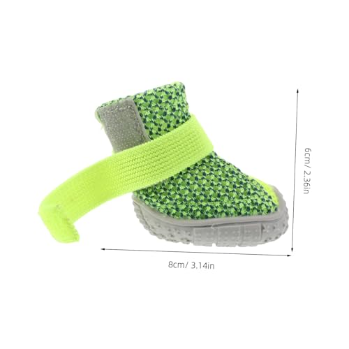FUTUREORYY 4 Stück Teiliges Atmungsaktive Hundeschuhe mit Rutschfester Sohle Leichte Kleine Hundebooties für Outdoor Aktivitäten Sportliches Design Ganzjährig Geeignet Sicherer Sitz für FUTUREORYY 4 Stück Teiliges Atmungsaktive Hundeschuhe mit Rutschfester Sohle Leichte Kleine Hundebooties für Outdoor Aktivitäten Sportliches Design Ganzjährig Geeignet Sicherer Sitz für von FUTUREORYY