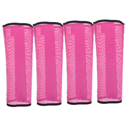 FUTUREORYY 4 Stück Teiliges Atmungsaktive Mesh Pferde-beinlinge Locker Sitzende Fliegenstiefel zum Schutz vor Insekten Stampfen und Beinermüdung Robust und Komfortabel für Stressfreie von FUTUREORYY