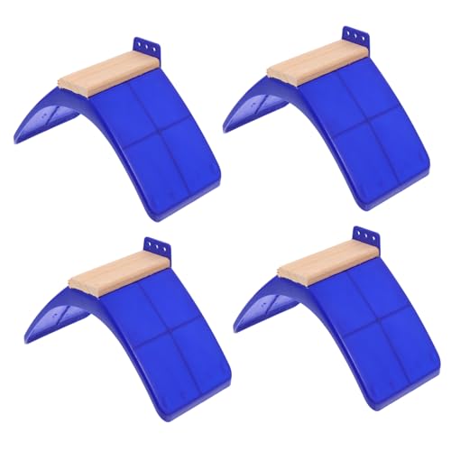 FUTUREORYY 4 Stück Teiliges Kreatives Taubenstandregal aus Kunststoff Vogel Ruheplatz für Tauben Papageien und Vögel Einfach zu Reinigen für Käfige und Vogelspielplätze von FUTUREORYY