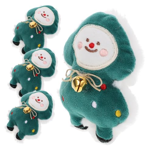 FUTUREORYY 4 Stück Weihnachtsbaum Katzenspielzeug Teiliges Interaktives Plüschspielzeug für Kätzchen mit Katzenminze Katzenliebhaber Fördert Bewegung FUTUREORYY 4 Stück Weihnachtsbaum Katzenspielzeug Teiliges Interaktives Plüschspielzeug für Kätzchen mit Katzenminze Katzenliebhaber Fördert Bewegung von FUTUREORYY
