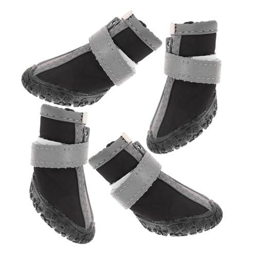 FUTUREORYY 4 Stück wasserdichte Hundeschuhe für Kleine rutschfeste Pfotenschützer für Outdoor Aktivitäten für Heiße Böden FUTUREORYY 4 Stück wasserdichte Hundeschuhe für Kleine rutschfeste Pfotenschützer für Outdoor Aktivitäten für Heiße Böden von FUTUREORYY