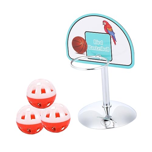 FUTUREORYY 4Stücke Papageienspielzeug Vogel Basketballspielzeug Für Lernentwicklung Für Papageien Und Ähnliche Vogelarten Aus Strapazierfähigem von FUTUREORYY
