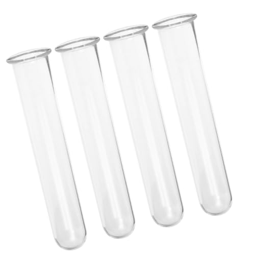 FUTUREORYY 4stücke Transparente Glas-anzuchtröhrchen Für Hydrokultur Reagenzglasvasen Für Blumen Blumenwasserröhrchen Glasröhrchen Als Anzuchtvasen Für Schreibtischpflanzen FUTUREORYY 4stücke Transparente Glas-anzuchtröhrchen Für Hydrokultur Reagenzglasvasen Für Blumen Blumenwasserröhrchen Glasröhrchen Als Anzuchtvasen Für Schreibtischpflanzen von FUTUREORYY