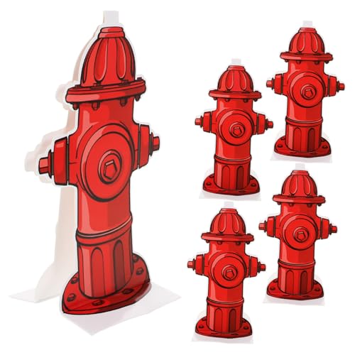 FUTUREORYY 5 Blätter Defäkationsinduktor Hundehydrant Hundehydrant Hundepipistation Hundepinkelpost von FUTUREORYY