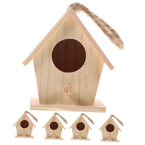 FUTUREORYY 5 Stück Mini Vogelhäuschen DIY Gartendekoration Hängendes Vogelhäuschen Im Freien Rustikale Vogelhäuschen Kleine Vogeldekoration Simulationsvogelnest Zufällige Farbe FUTUREORYY 5 Stück Mini Vogelhäuschen DIY Gartendekoration Hängendes Vogelhäuschen Im Freien Rustikale Vogelhäuschen Kleine Vogeldekoration Simulationsvogelnest Zufällige Farbe von FUTUREORYY