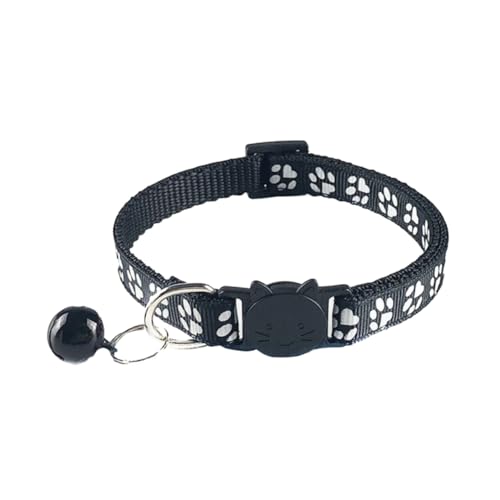 FUTUREORYY 5 Stück Teiliges Katzenhalsband mit Glocken Verstellbare Halskette für Kätzchen und Katzen Modisches Zubehör Gelb Schwarz Himmelblau und Hellgrün für Süße und Stilvolle Auftritte FUTUREORYY 5 Stück Teiliges Katzenhalsband mit Glocken Verstellbare Halskette für Kätzchen und Katzen Modisches Zubehör Gelb Schwarz Himmelblau und Hellgrün für Süße und Stilvolle Auftritte von FUTUREORYY