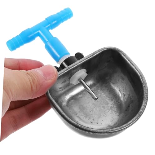 FUTUREORYY 6 Stück Teiliges Kaninchen Trinknapf aus Edelstahl Kleine Automatische Wasserschalen mit Käfighalterung rutschfest und Langlebig Praktischer Wasserspender für Hasenställe und FUTUREORYY 6 Stück Teiliges Kaninchen Trinknapf aus Edelstahl Kleine Automatische Wasserschalen mit Käfighalterung rutschfest und Langlebig Praktischer Wasserspender für Hasenställe und von FUTUREORYY