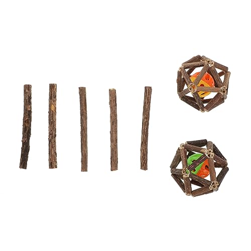 FUTUREORYY 7 Stück Katzenspielzeug Für Zähne Drinnen Kätzchen Zahnen Stöcke Haustier Katze Kauen Haustierbedarf Katzen-Teaser- Kätzchen Molar Sticks Polygonum Holz FUTUREORYY 7 Stück Katzenspielzeug Für Zähne Drinnen Kätzchen Zahnen Stöcke Haustier Katze Kauen Haustierbedarf Katzen-Teaser- Kätzchen Molar Sticks Polygonum Holz von FUTUREORYY