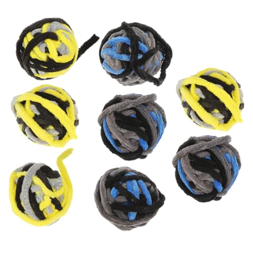 FUTUREORYY 8 Stück Teiliges Katzenball Spielzeugset Interaktive Weiche Spielbälle für Katzen Farbenfrohe Katzenbälle und Kauen und für Katzenliebhaber FUTUREORYY 8 Stück Teiliges Katzenball Spielzeugset Interaktive Weiche Spielbälle für Katzen Farbenfrohe Katzenbälle und Kauen und für Katzenliebhaber von FUTUREORYY