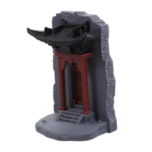FUTUREORYY Architektonisches Aquarium im chinesischen Stil Aquarium-Pagode Figuren Aquarium-Skulptur Requisiten für Aquarienlandschaften Mikro Pagodengartenstatue Zen-Gartendekoration Harz von FUTUREORYY